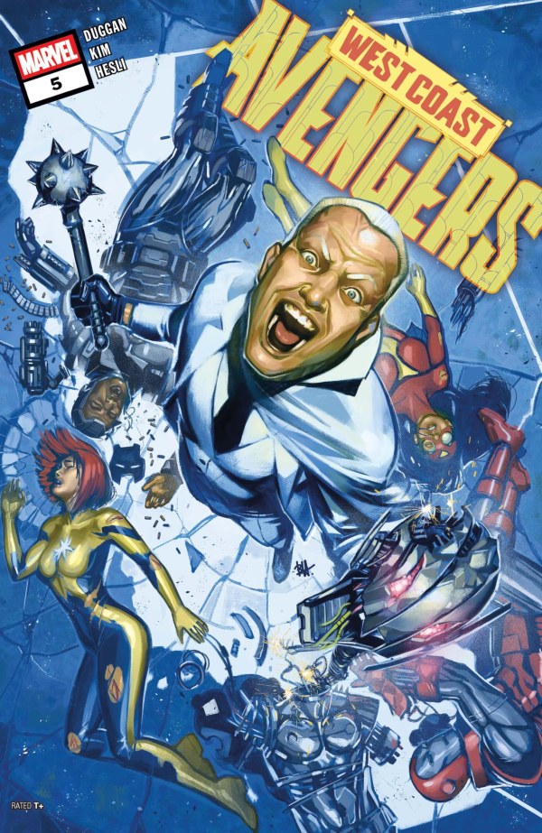 West Coast Avengers #5 cover