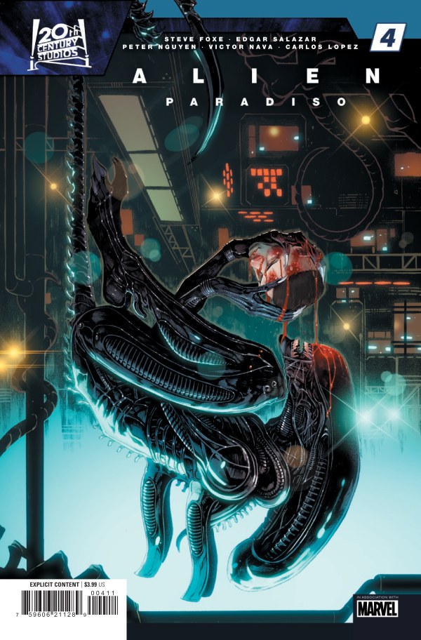 Alien: Paradiso #4 cover