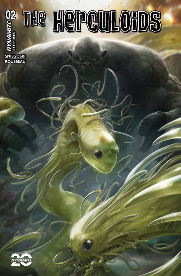 The Herculoids #2 cover
