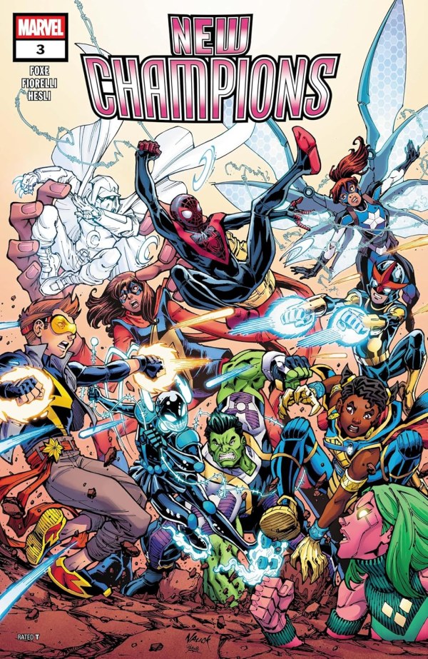 New Champions #3 cover