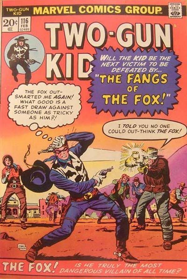 Two Gun Kid #116 cover