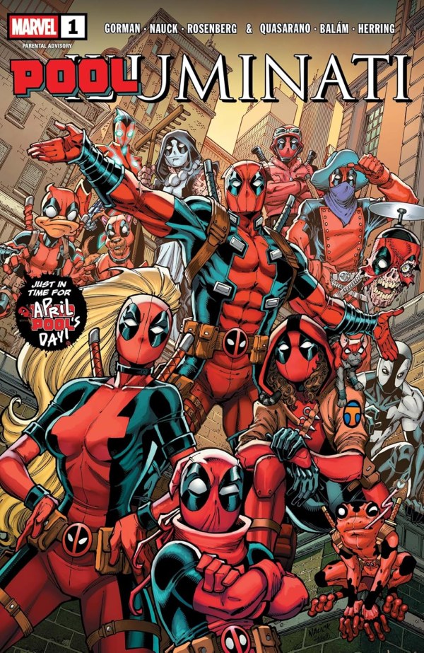 Pooluminati #1 cover