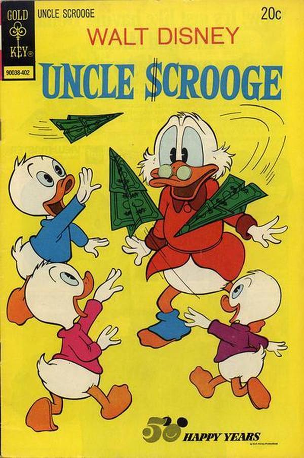 Walt Disney Uncle Scrooge #110 cover