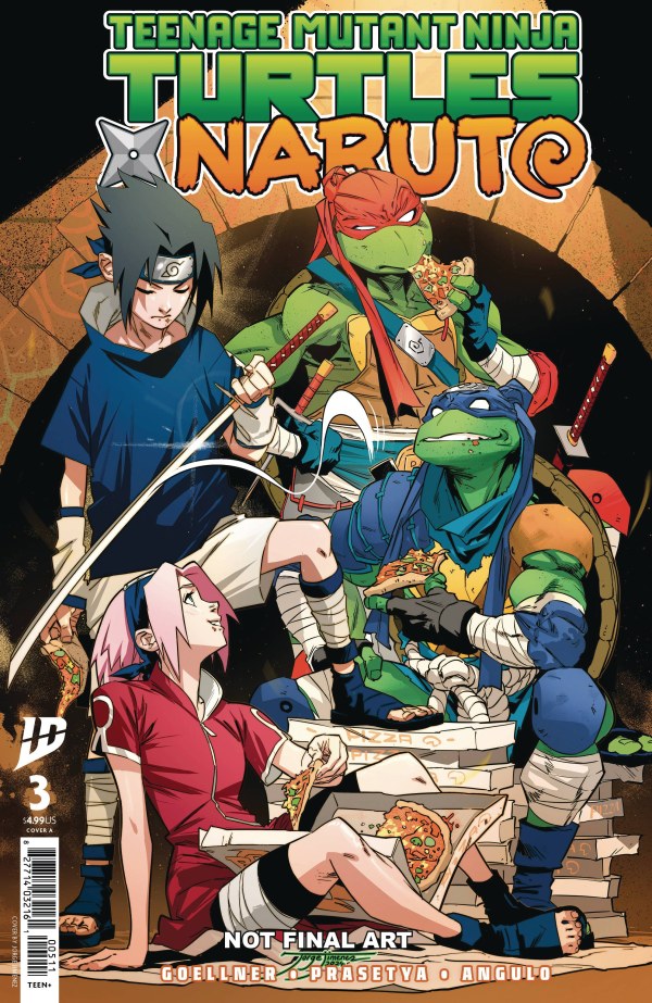 Teenage Mutant Ninja Turtles / Naruto #3