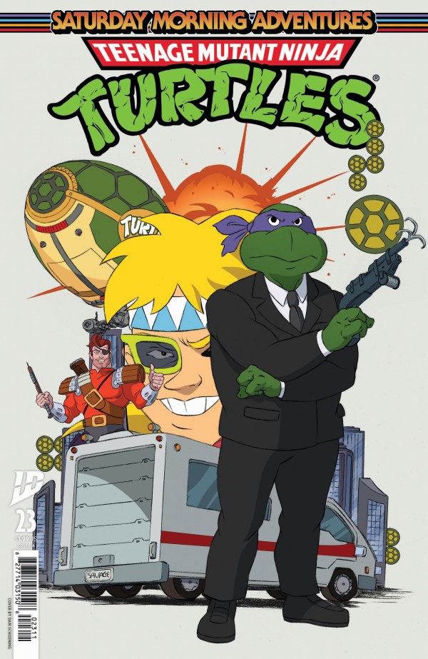 Teenage Mutant Ninja Turtles: Saturday Morning Adventures #23 cover