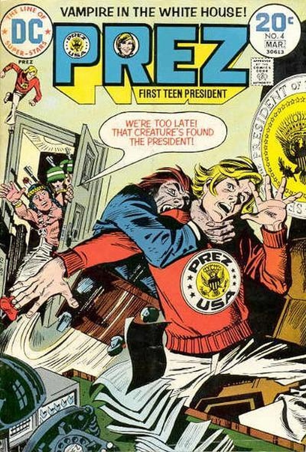 Prez #4 cover