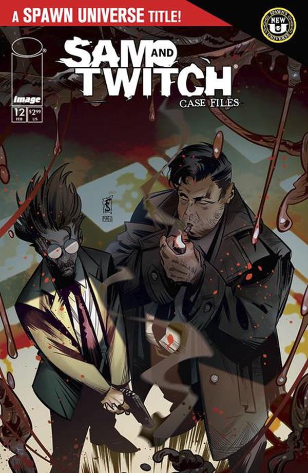 Sam and Twitch: Case Files #12 cover