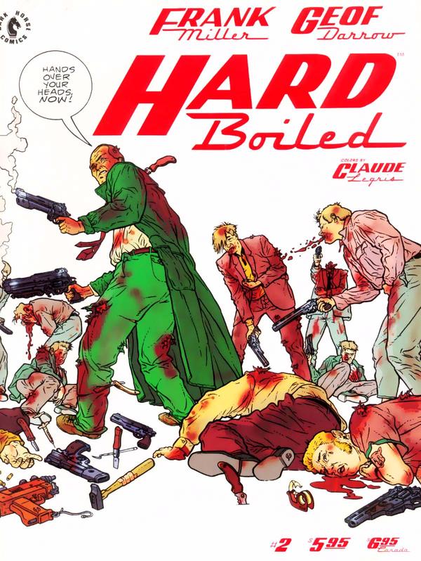 Hard Boiled #2 cover