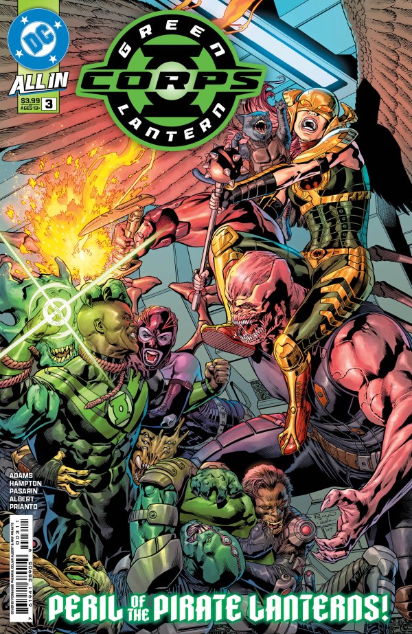 Green Lantern Corps #3 cover