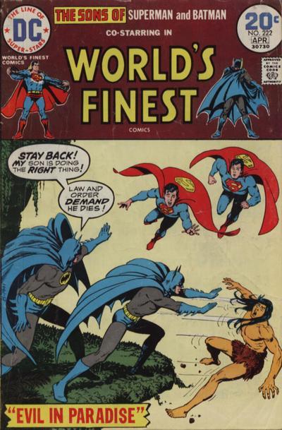 World's Finest Comics #222 cover
