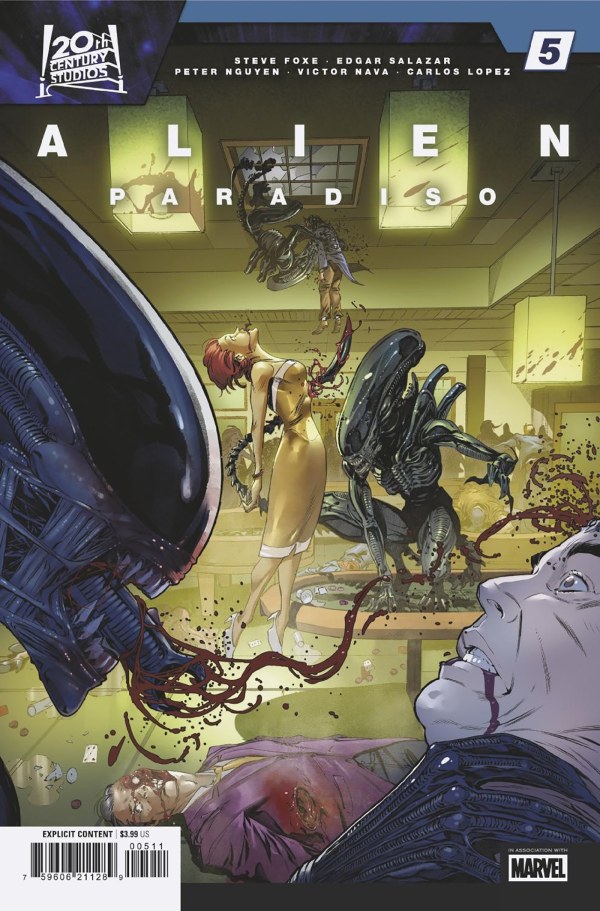 Alien: Paradiso #5 cover