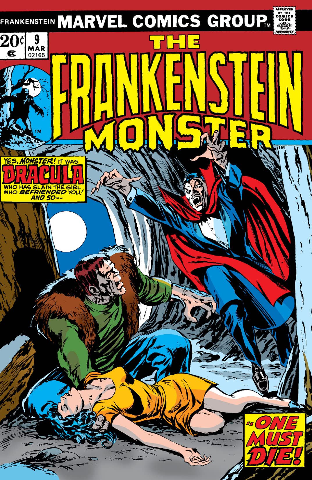 Frankenstein #9 cover
