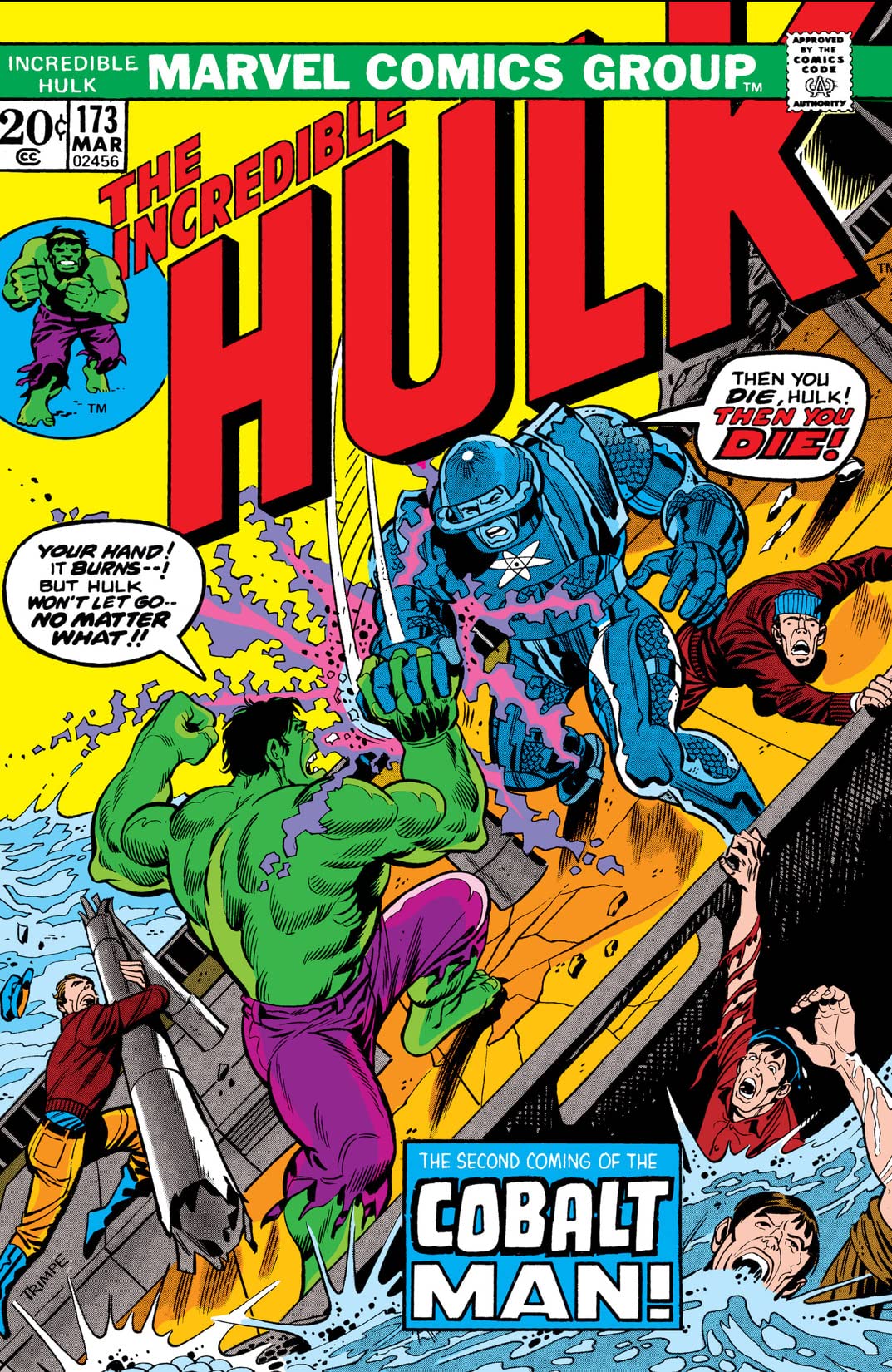 The Incredible Hulk #173 cover