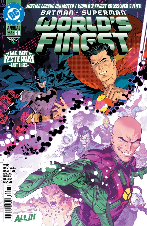 Batman / Superman: World's Finest 2025 Annual #1 cover