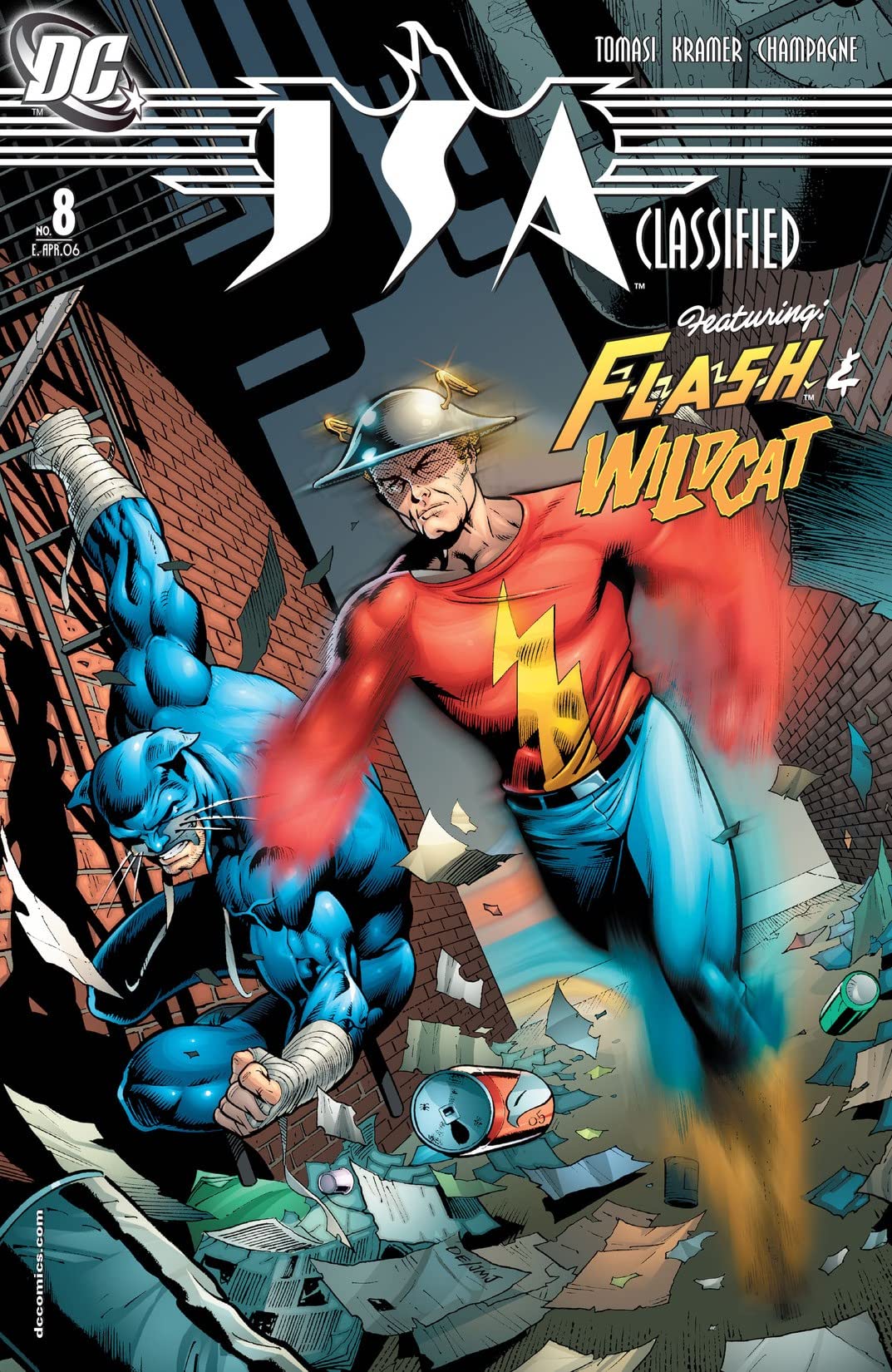 JSA: Classified #8 cover