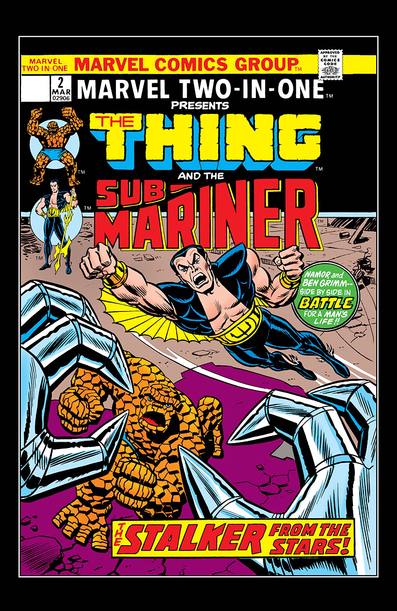 Marvel Two-in-One #2 cover