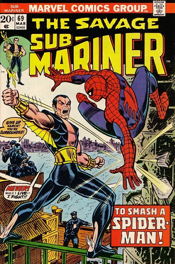 Sub-Mariner #69 cover