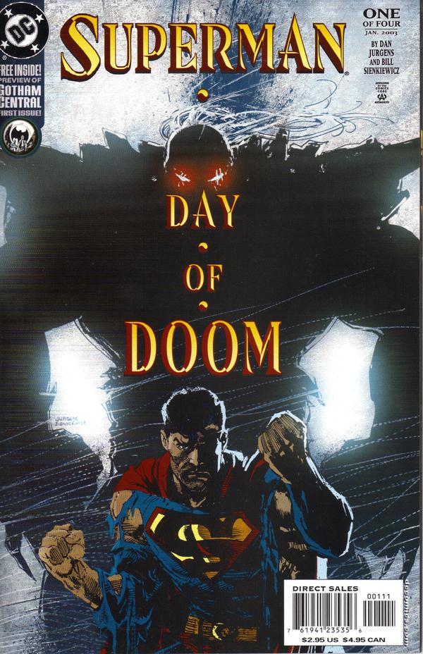 Superman: Day of Doom #1 cover