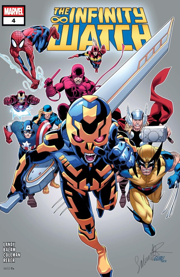 Infinity Watch #4 cover