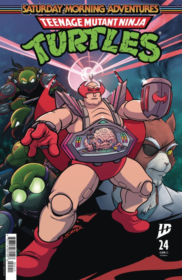 Teenage Mutant Ninja Turtles: Saturday Morning Adventures #24 cover