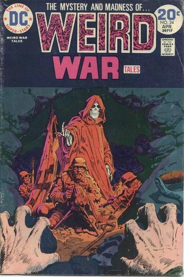 Weird War Tales #24 cover