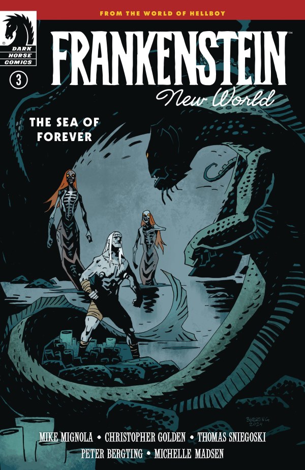 Frankenstein: New World - Sea of Forever #3 cover