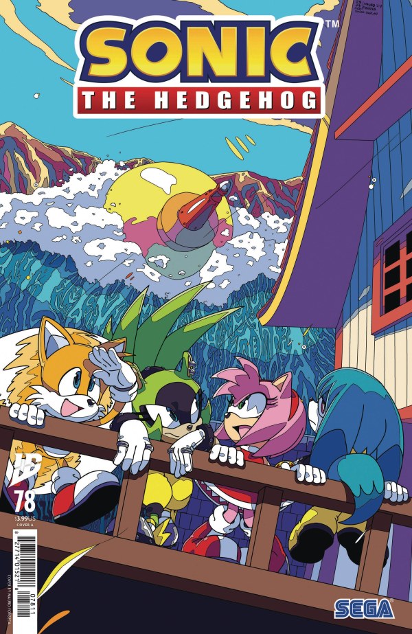 Sonic the Hedgehog #78 cover