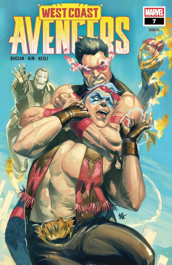 West Coast Avengers #7 cover
