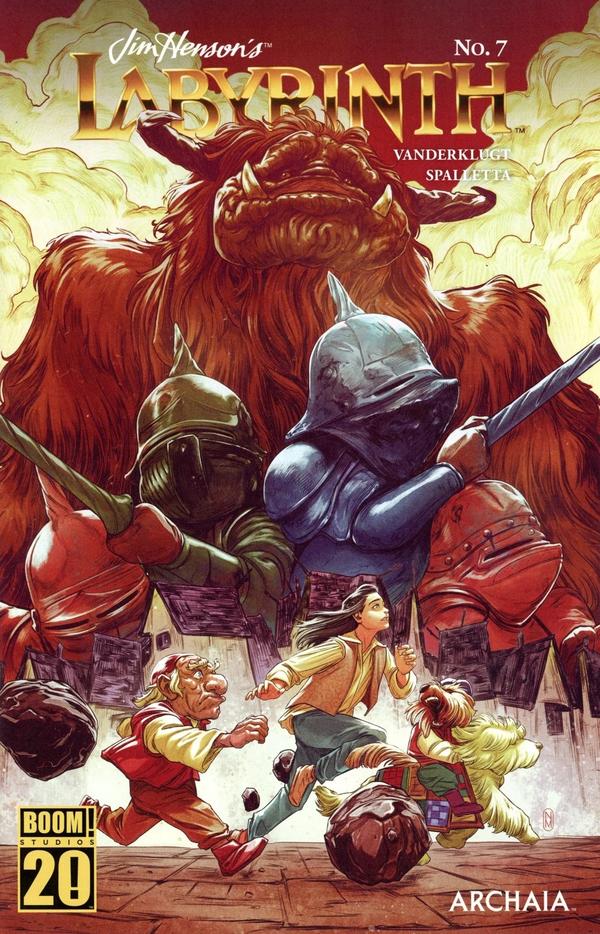 Jim Henson's Labyrinth #7 cover