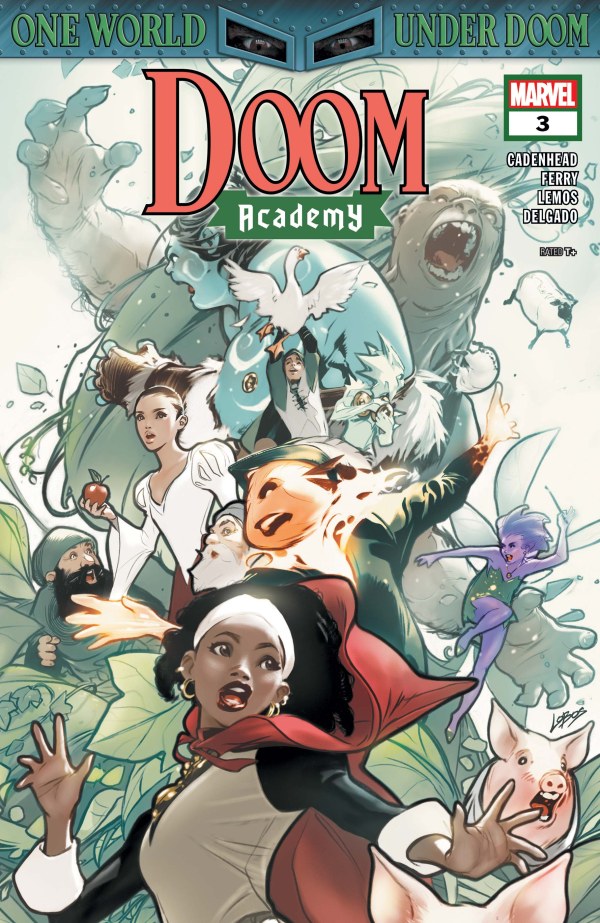 Doom Academy #3 cover