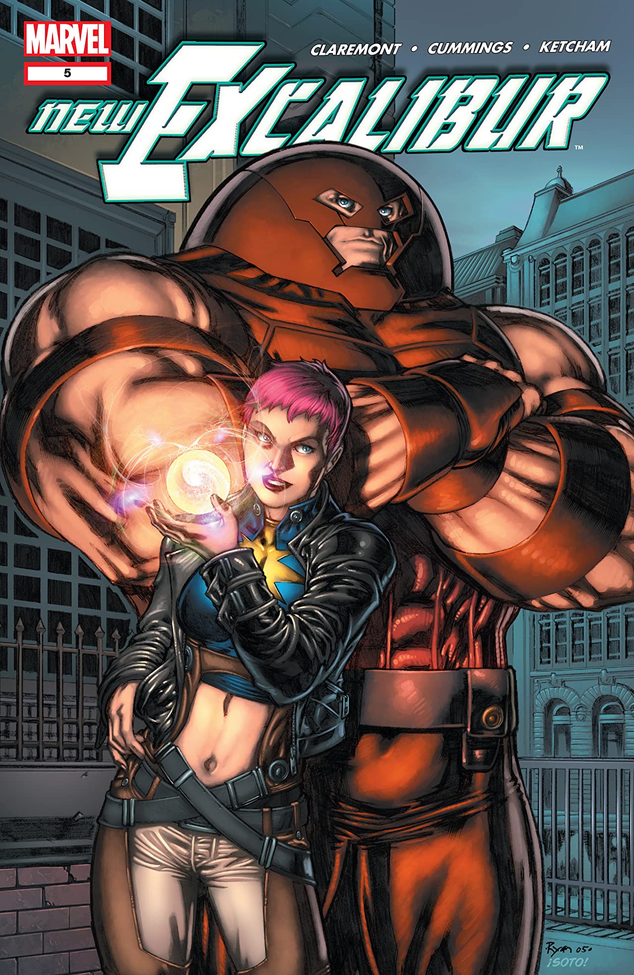 New Excalibur #5 cover