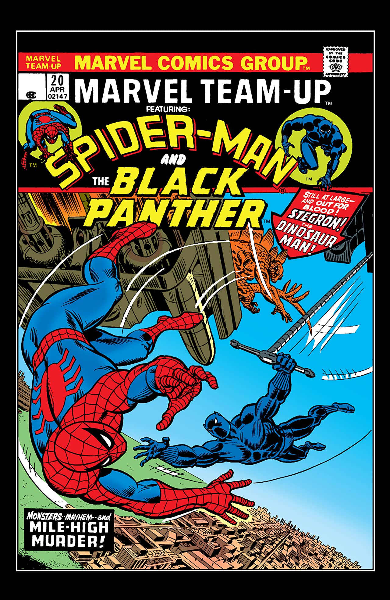 Marvel Team-Up #20 cover