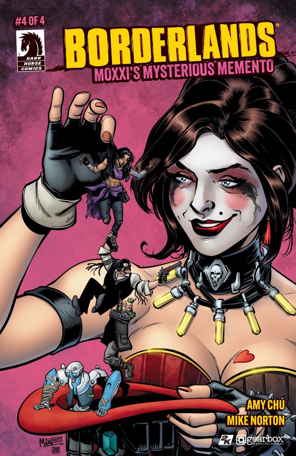 Borderlands: Moxxi's Mysterious Memento #4 cover