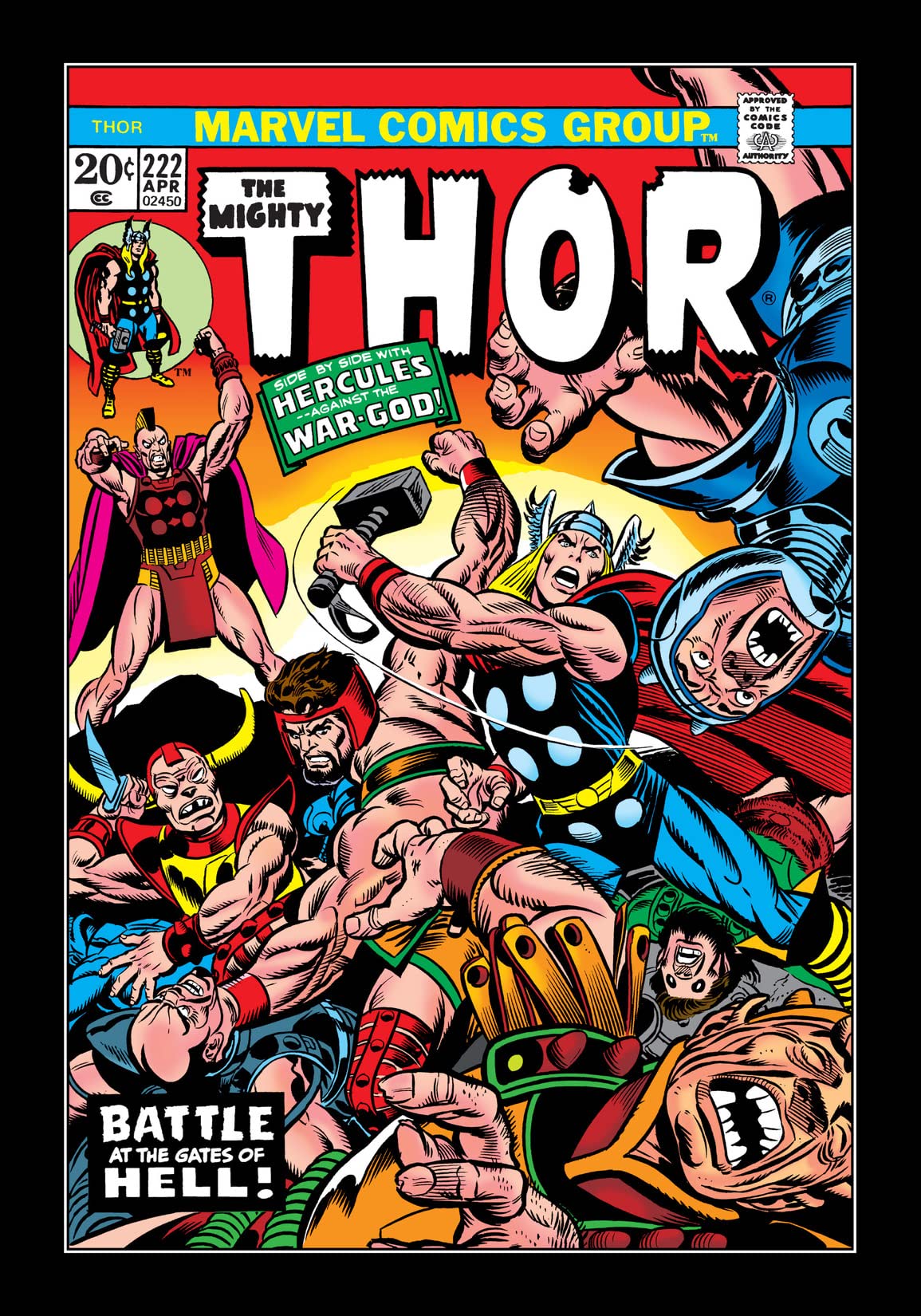 Thor #222 cover
