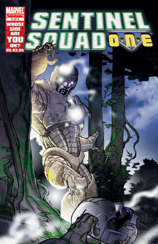 Sentinel Squad O*N*E #3 cover