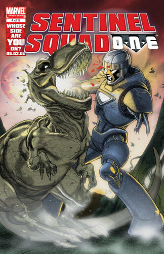 Sentinel Squad O*N*E #4 cover