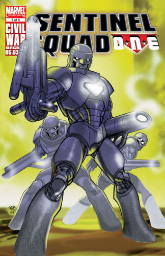 Sentinel Squad O*N*E #5 cover