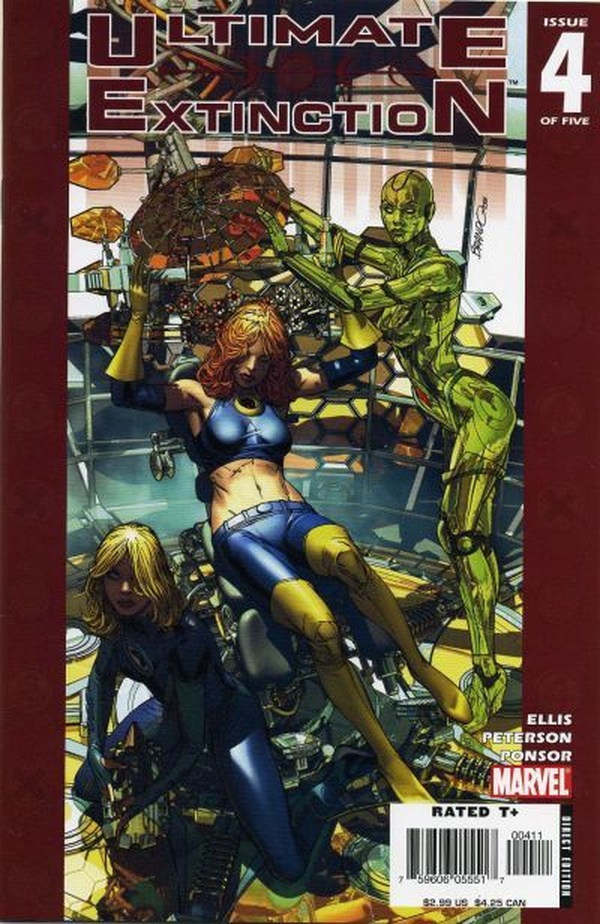 Ultimate Extinction #4 cover