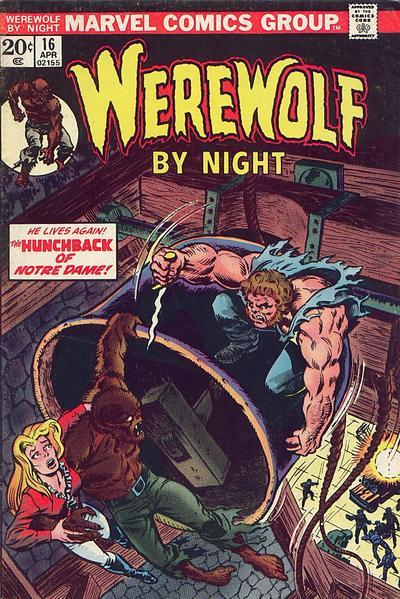 Werewolf by Night #16 cover