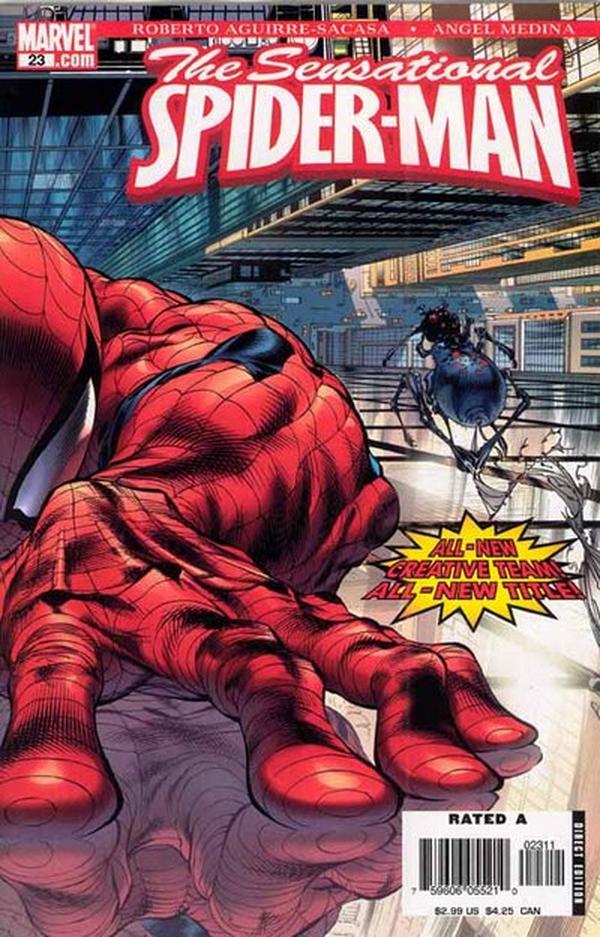 Sensational Spider-Man #23 cover