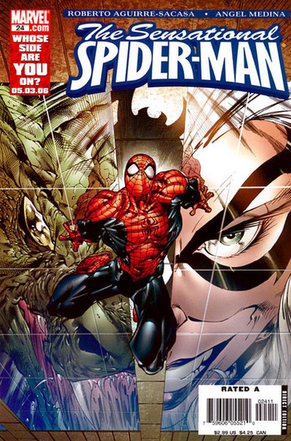 Sensational Spider-Man #24 cover