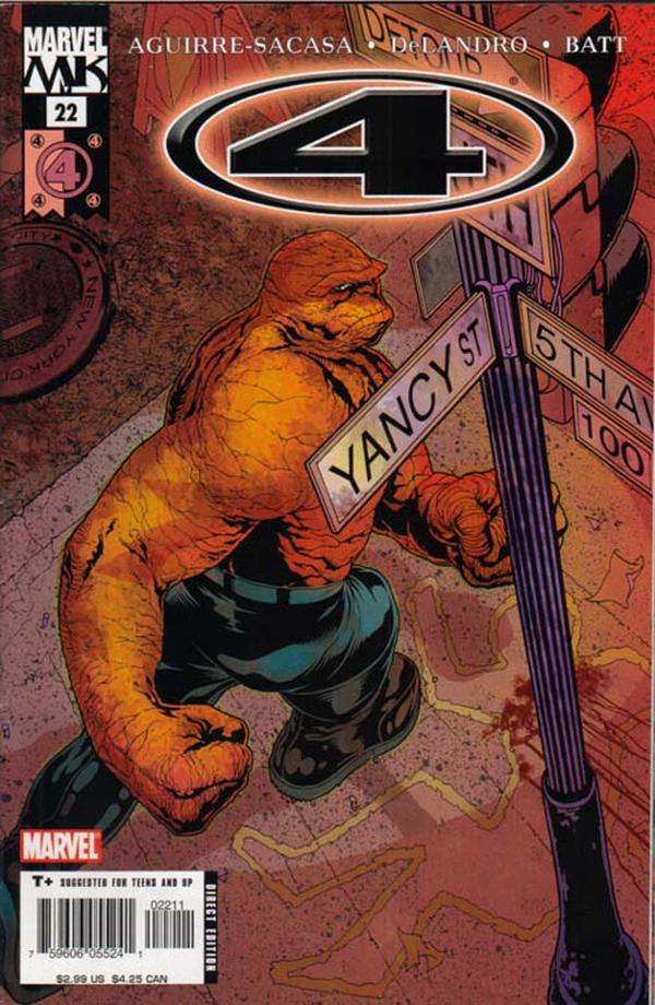 Marvel Knights 4 #22 cover