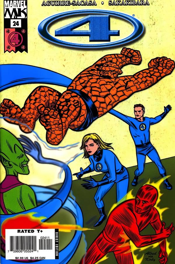 Marvel Knights 4 #24 cover