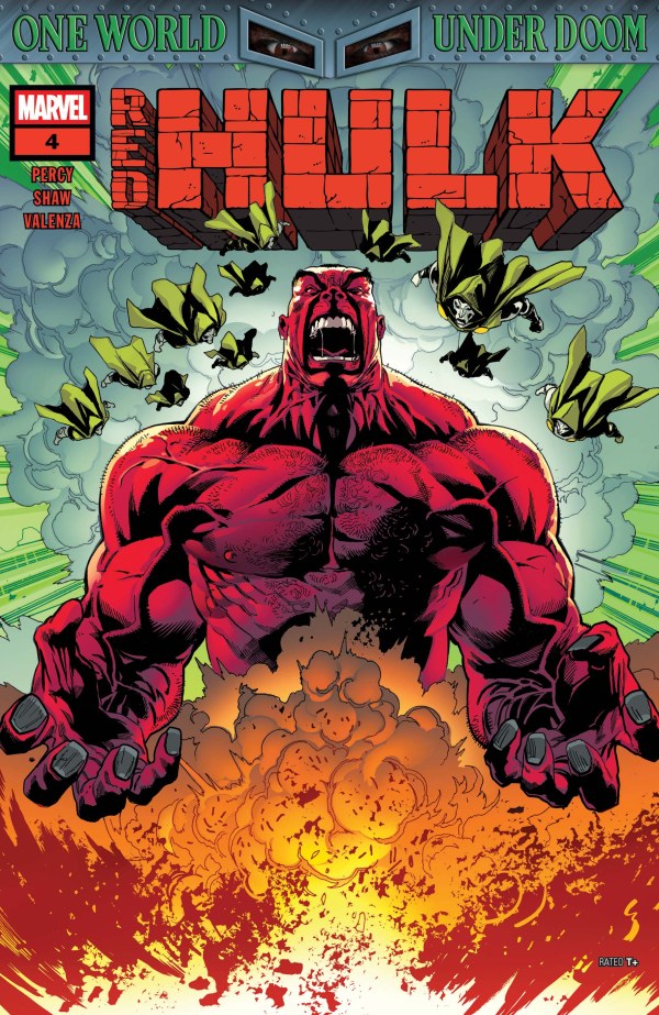 Red Hulk #4 cover