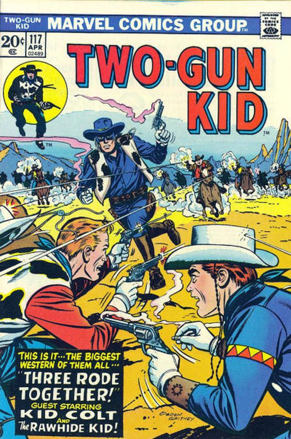 Two Gun Kid #117 cover