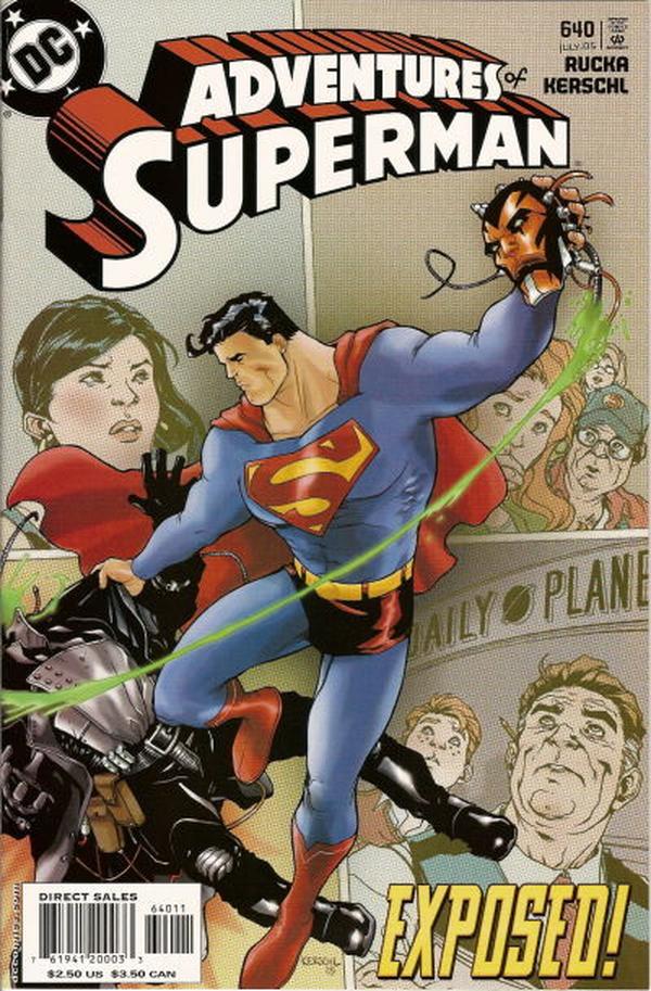Adventures of Superman #640 cover