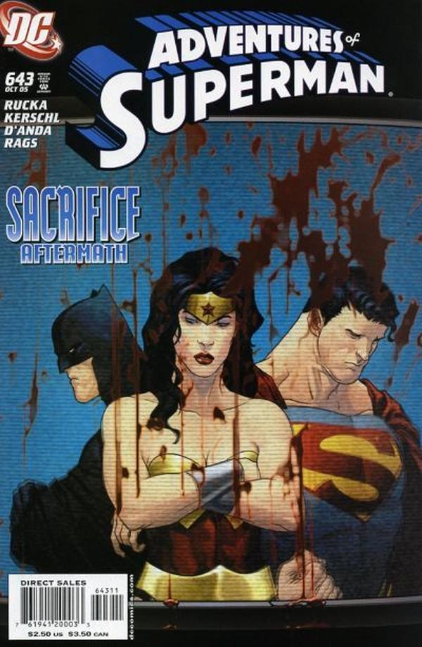 Adventures of Superman #643 cover