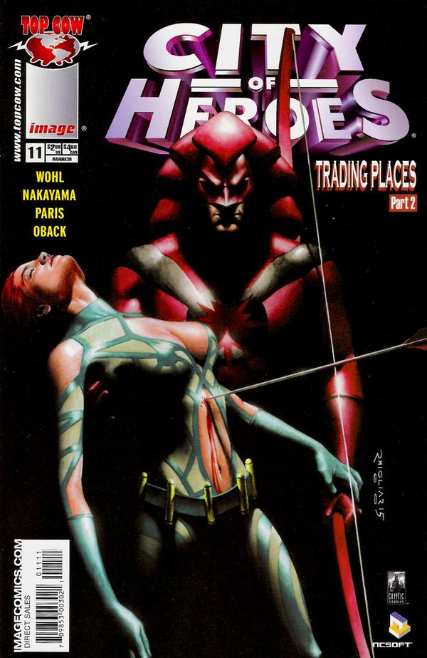 City of Heroes #11 cover
