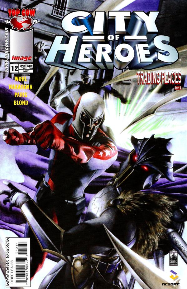 City of Heroes #12 cover