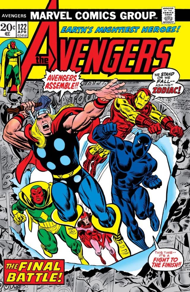 The Avengers #122